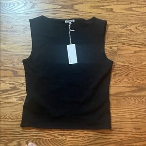 Reformation Classic Black Tank Top